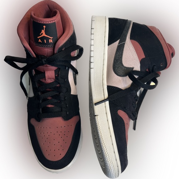 Nike Air Jordan 1 Mid Canyon Rust | Womens Sz US 10 | BQ6472-202 Unique Color - Picture 2 of 11